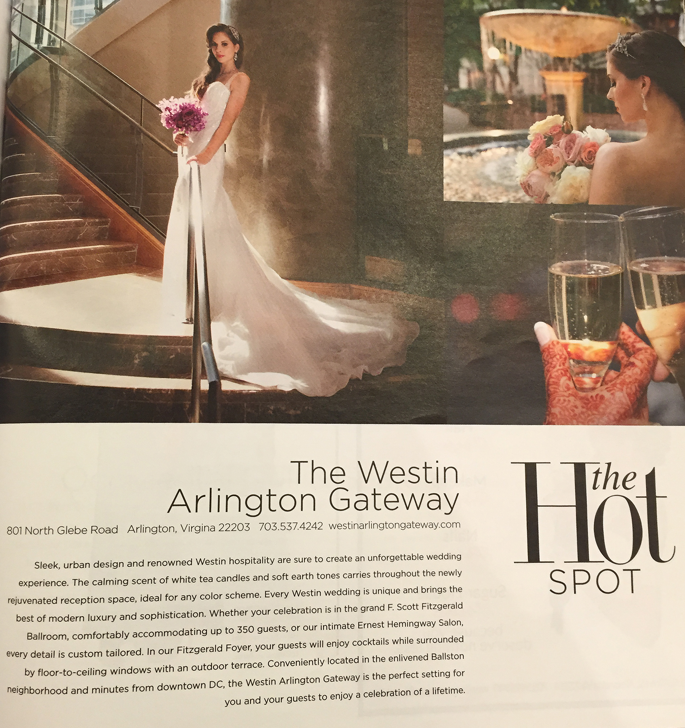 Muse Studios Wedding Bride Hair Makeup Artist Washington DC Virginia Maryland Westin  DC Magazine