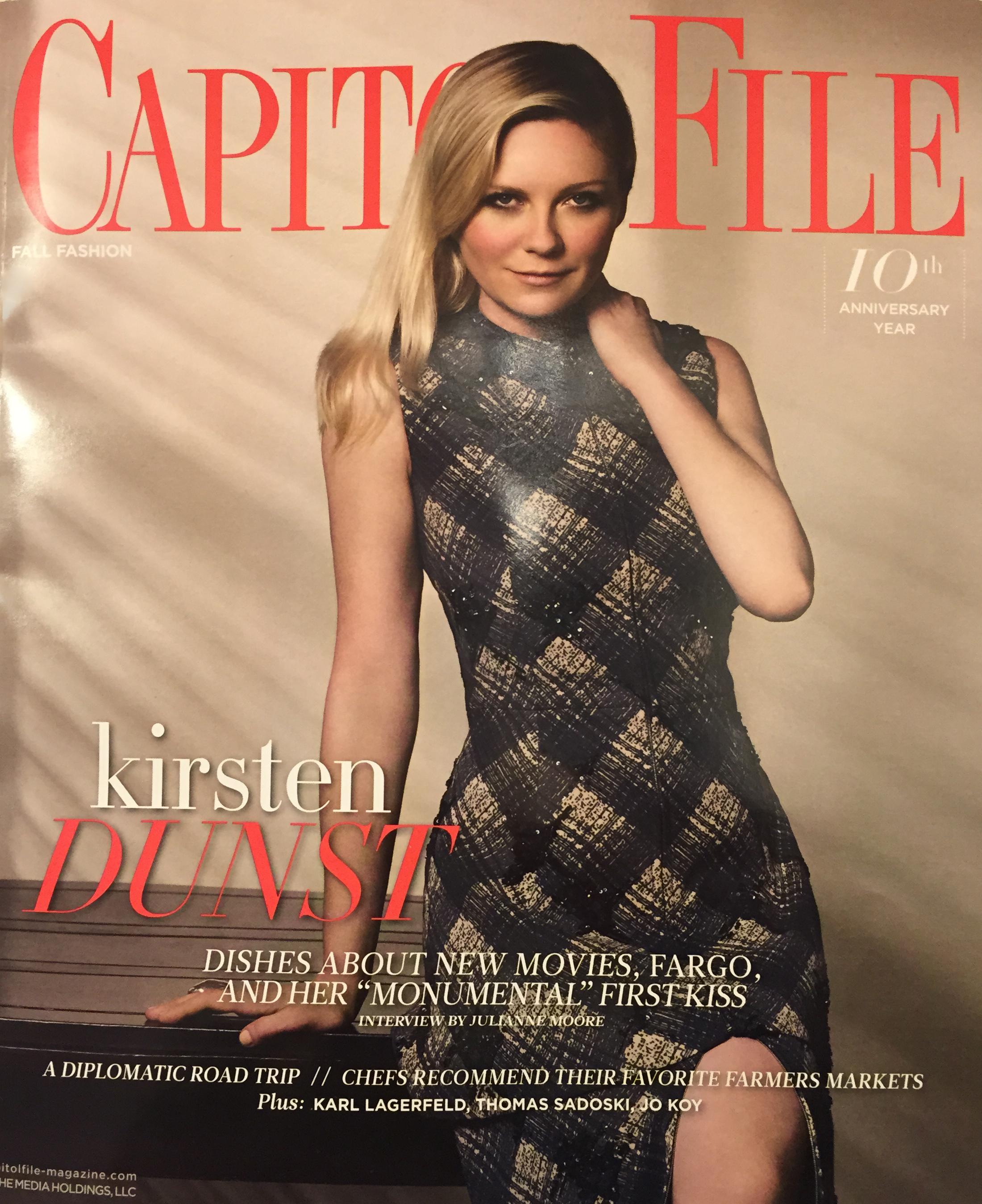 Capitol File Magazine Fall Fashion 2015 Issue Talks to Azin Farshadfar